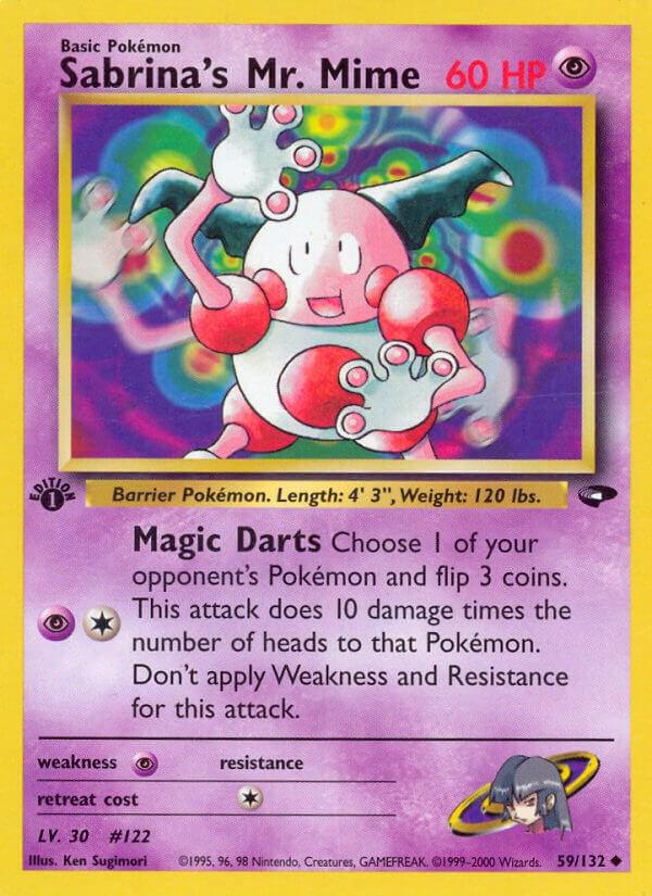 Sabrina's Mr. Mime [1st-Edition]